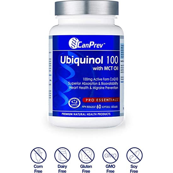 Canprev Ubiquinol 100 with MCT Oil Vegetarian Capsules Sale