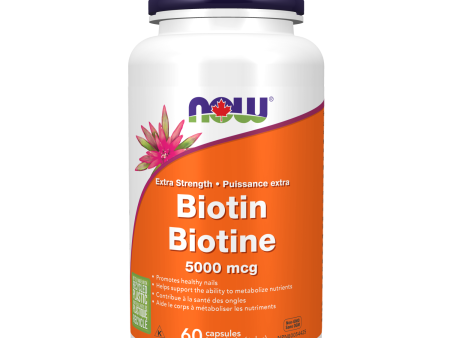 NOW® Supplements Biotin 5000mcg Fashion