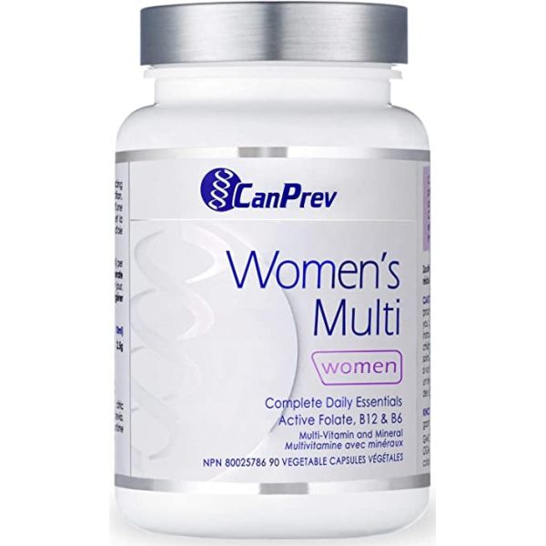 Canprev Women s Multi, Complete Daily Essentials Vegetarian Capsules Online