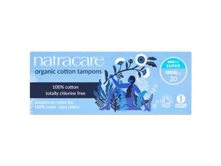 Natracare® Super Non-Applicator Organic Cotton Tampons Online Sale