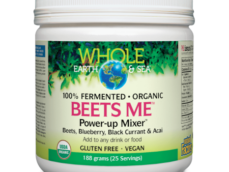 Beets Me™ Power-Up Mixer™ Beets, Blueberry, Black Currant & Acai, Whole Earth & Sea Powder For Cheap