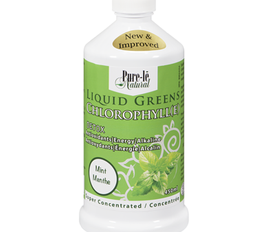 Pure-lē Liquid Greens Chlorophyll Mint Flavour Hot on Sale