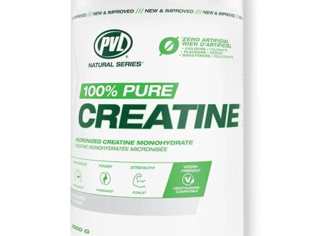 PVL Natural Series 100% Pure Creatine For Discount