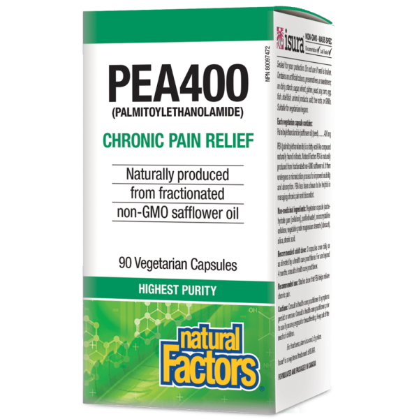 PEA400 Palmitoylethanolamide Vegetarian Capsules on Sale