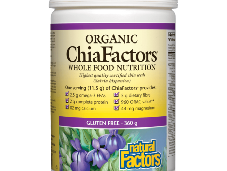 Organic ChiaFactors® Whole Food Nutrition  seed Online now