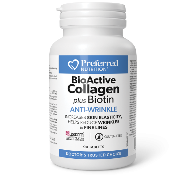 Preferred Nutrition BioActive Collagen plus Biotin For Sale