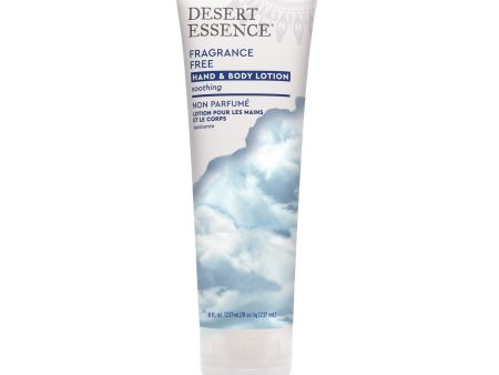 Desert Essence Fragrance free lotion Online now