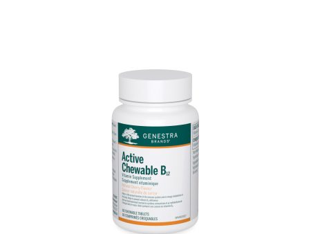 Genestra Active Chewable B12, Vitamin Supplement, Natural Cherry Flavour Online