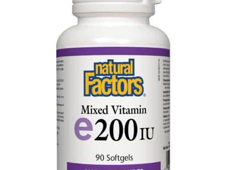 Mixed Vitamin E 200 IU, Natural Source Softgels Online now