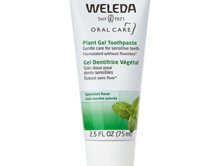 Weleda Oral Care - Plant Gel Toothpaste, for sensitive teeth, spearmint, 75ml Online