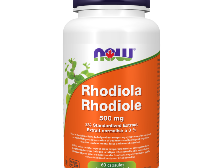 NOW® Supplements Rhodiola 500mg Online Hot Sale