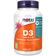 NOW® Supplements Vit D-3 2,500 IU For Sale