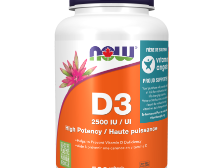 NOW® Supplements Vit D-3 2,500 IU For Sale