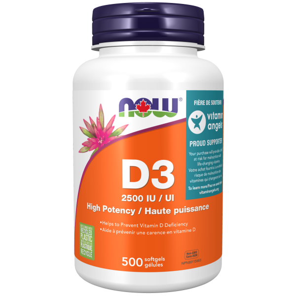 NOW® Supplements Vit D-3 2,500 IU For Sale