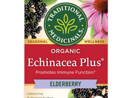 Traditional Medicinals® Organic Echinacea Plus with Elderberry Tea Online now