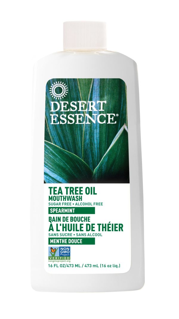 Desert Essence Tea Tree Mouthwash With Spearmint Online Sale