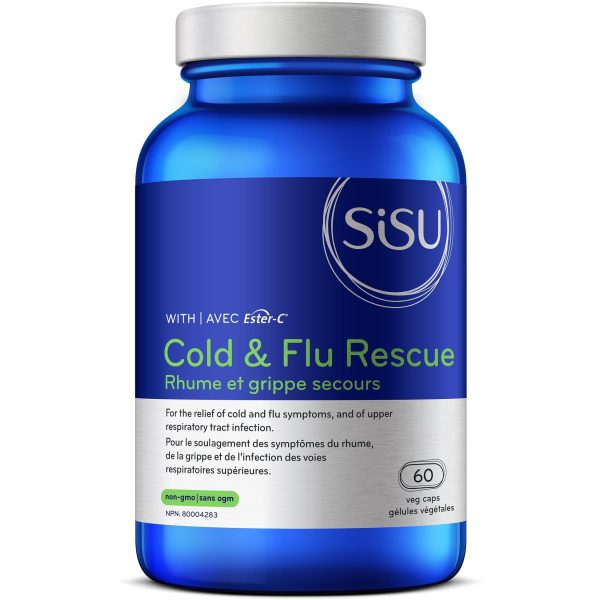 Sisu Cold & Flu Rescue with Ester-C® Vegetarian Capsules For Sale