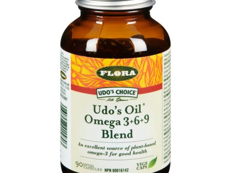 Flora Health Udo s Oil® Omega 3•6•9 Blend Capsules For Discount