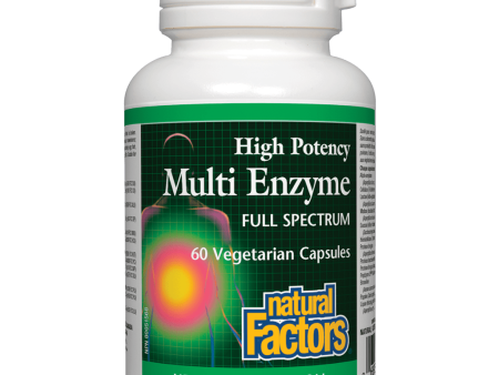 Multi Enzyme  High Potency Full Spectrum   Vegetarian Capsules Sale