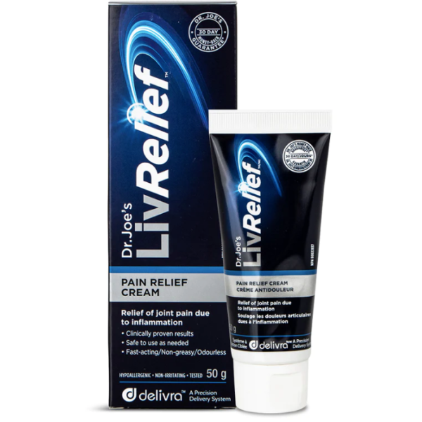 Dr. Joe s LivRelief Pain Relief Cream For Sale