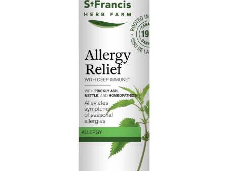 St Francis Herb Farm Allergy Relief with Deep Immune Tincture Online Sale