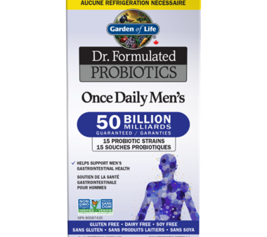 Garden of Life Dr. Formulated Probiotics Once Daily Men s, 50 Billion Cheap