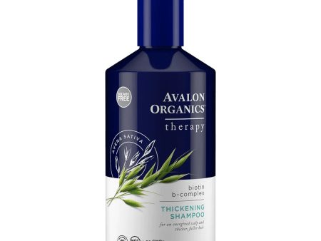 Avalon Organics Thickening Biotin B-Complex Shampoo Supply