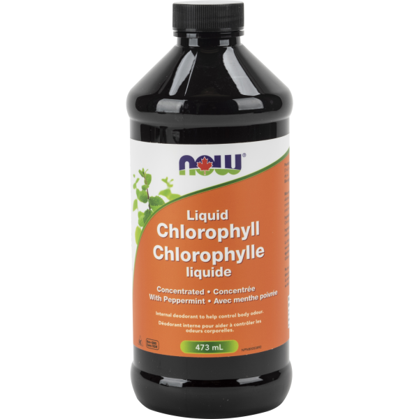 NOW® Supplements Liquid Chlorophyll Peppermint on Sale