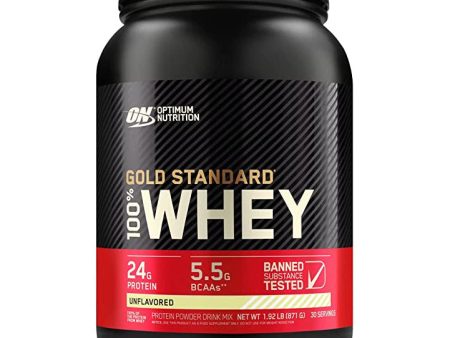 Optimum Nutrition Gold Standard 100% Whey Unflavored Supply