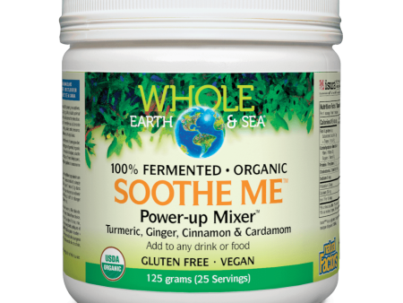 Soothe Me™ Power-Up Mixer™ Turmeric, Ginger, Cinnamon & Cardamom, Whole Earth & Sea Powder Online Hot Sale