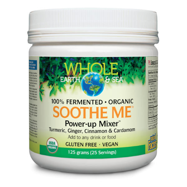 Soothe Me™ Power-Up Mixer™ Turmeric, Ginger, Cinnamon & Cardamom, Whole Earth & Sea Powder Online Hot Sale