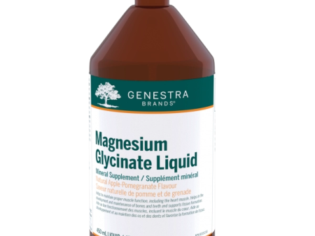 Genestra Magnesium Glycinate Liquid Mineral Supplement Apple-Pomegranate Flavour Online