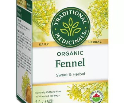 Traditional Medicinals® Organic Fennel herbal tea Supply