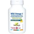 New Roots Wild Omega 3 EPA 660 mg DHA 330 mg Lemon Flavour Hot on Sale