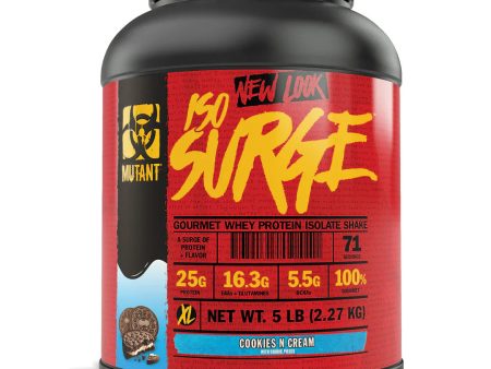 Mutant Iso Surge Protein Cookies & Cream Online Hot Sale