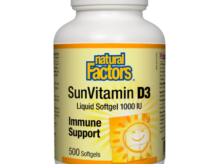 SunVitamin D3 1000 IU Softgels Discount