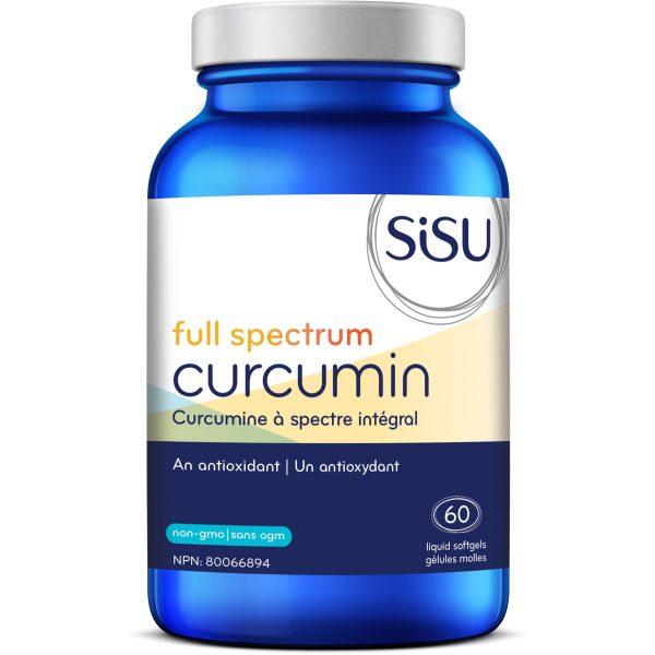 Sisu Full Spectrum Curcumin liquid softgels Hot on Sale