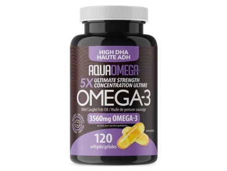 AquaOmega  5X Omega3, High DHA 3560 mg on Sale