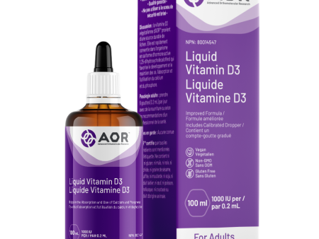 AOR Liquid Vitamin D3 for Adults For Cheap