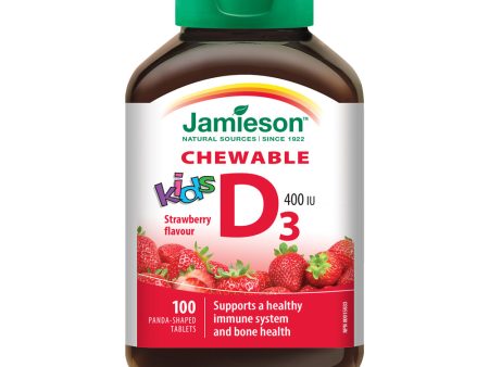 Jamieson Kids Chewable Vitamin D3 400 IU Online now