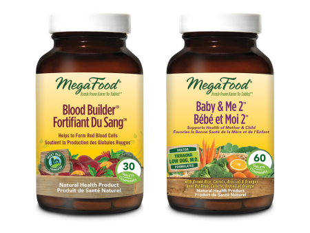 MegaFood Baby & Me 2 + Blood Builder Bonus Shrinkwrap Fashion