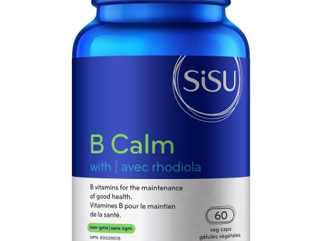 LIQUIDATION - Sisu B Calm l with Rhodiola Capsules - FINAL SALE NO RETURNS*** Supply