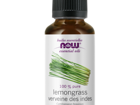 NOW® Lemongrass Essential Oil Hot on Sale