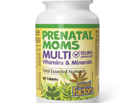 Natural Factors Prenatal Moms Multi Vitamins & Minerals Discount