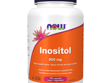 NOW® Supplements Inositol 500mg Fashion