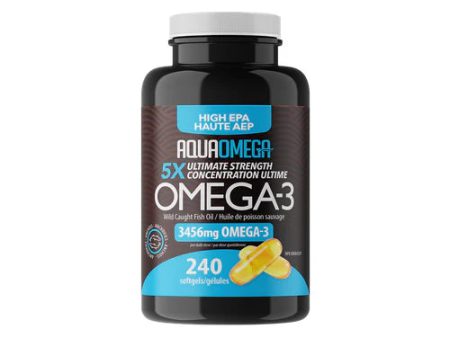 AquaOmega  5X Omega3, High EPA 3456mg Online Hot Sale