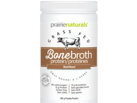 Prairie Naturals Grass Fed Beef Bone Broth powder on Sale