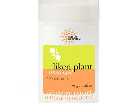 Earth Science Liken Plant Unscented Deodorant For Sale