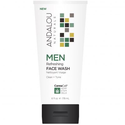 Andalou Naturals CannaCell® Men Refreshing Face Wash Cheap