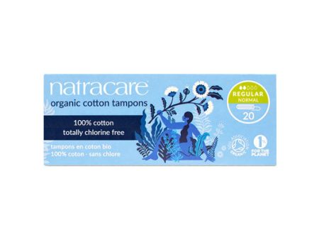 Natracare® Regular Non-Applicator Organic Cotton Tampons Sale